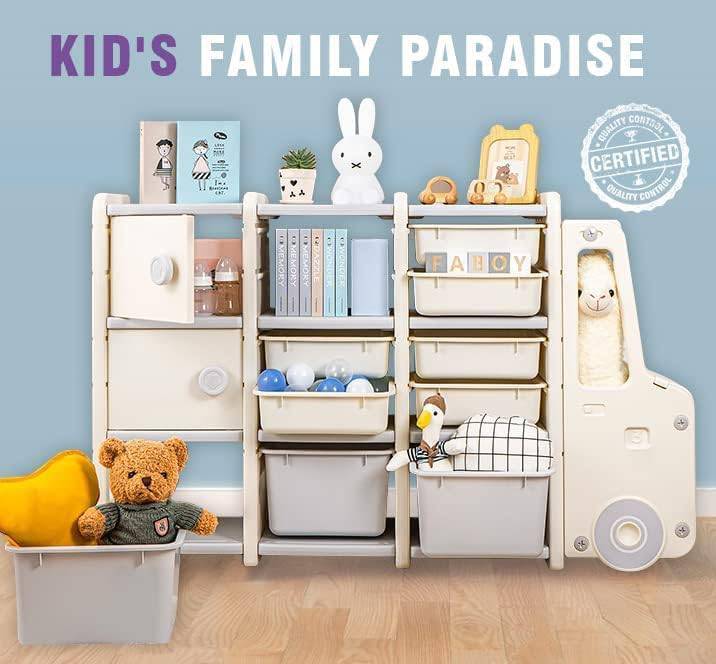 COOLBABY YLY056 Organizer Toys - Toy Storage Organizer - Kids Storage Solutions – Kids Toddler Room Organizer - Toddler Storage Organizer - Toy Organizer - Small - COOLBABY