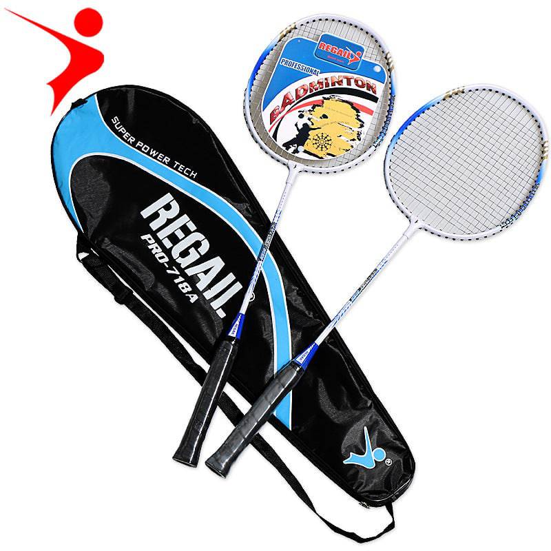 COOLBABY YMQ01 Aluminium alloy badminton racquet Double racquet - Training badminton racquet set - COOLBABY