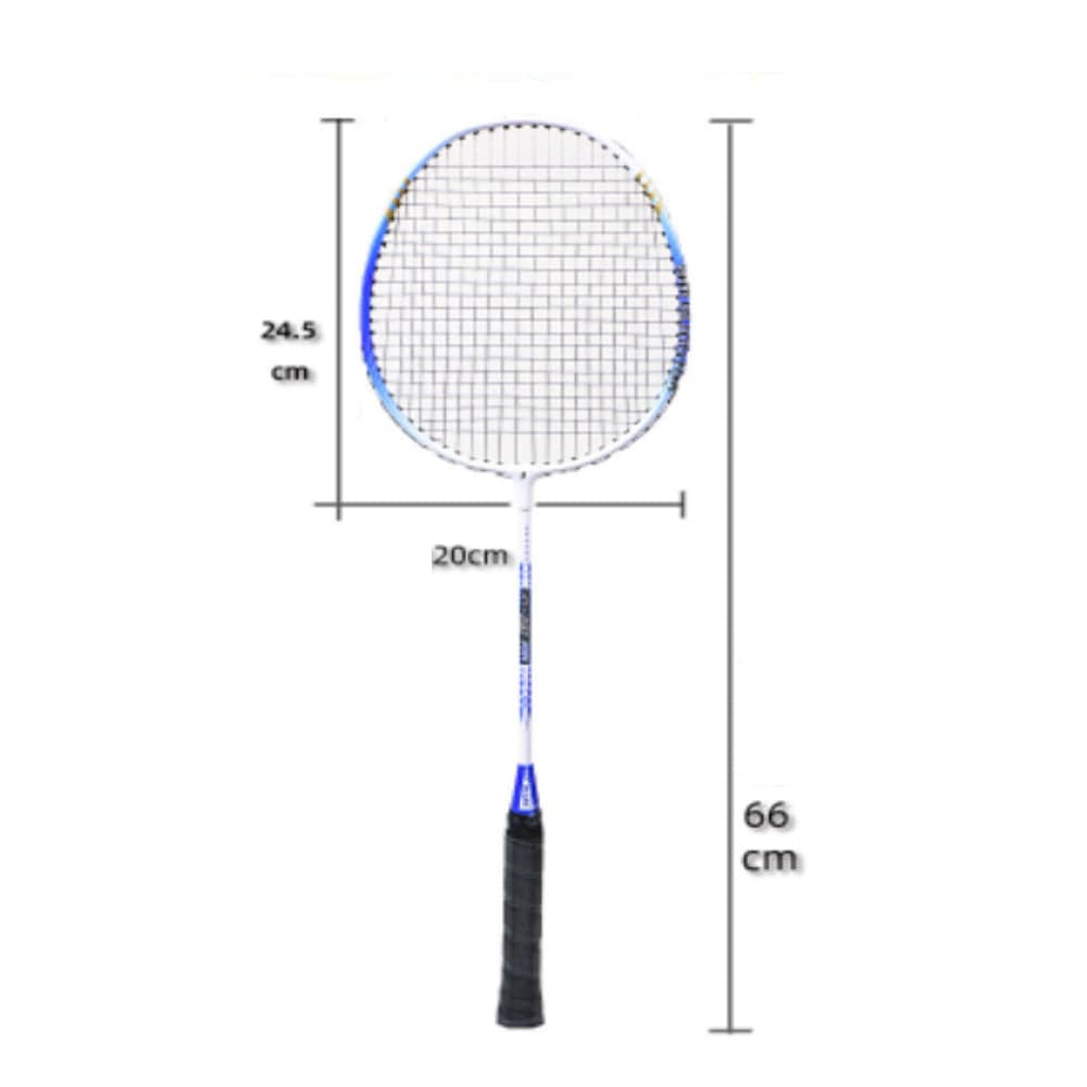 COOLBABY YMQ01 Aluminium alloy badminton racquet Double racquet - Training badminton racquet set - COOLBABY