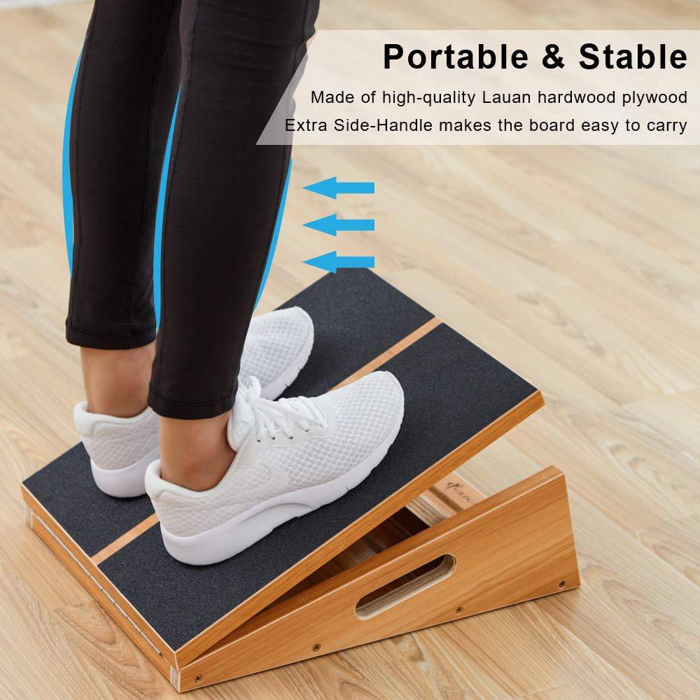 COOLBABY ZLJ30  Professional Wooden Tilt Board Adjustabl - COOLBABY