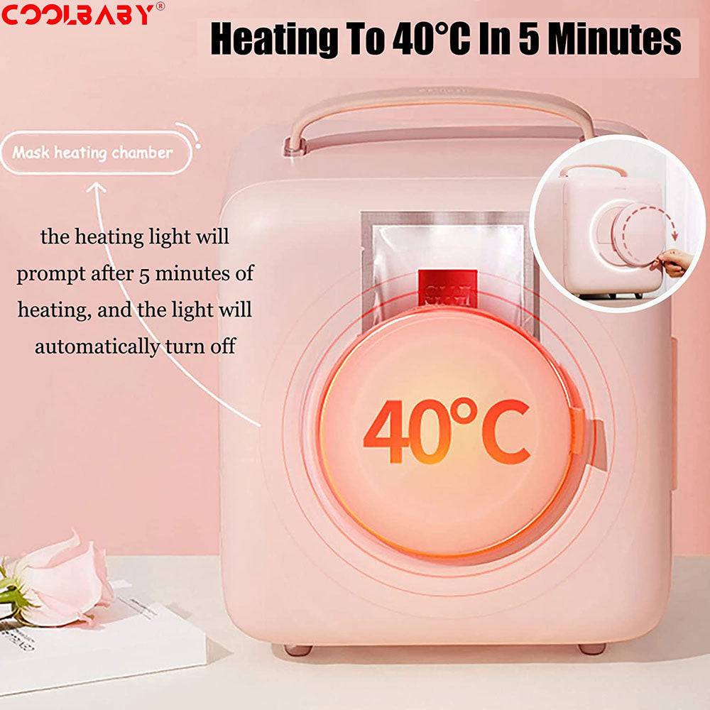 COOLBABY ZRW-MZBX01 Revitalize Your Skincare Routine with COOLBABY Beauty Refrigerator - COOLBABY