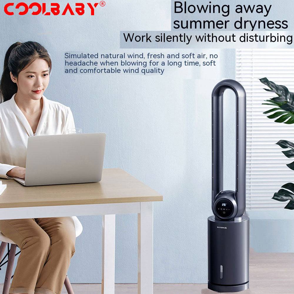 COOLBABY ZRW-TS02 Revitalize Your Space with our Smart Ice-Cooling Air - COOLBABY