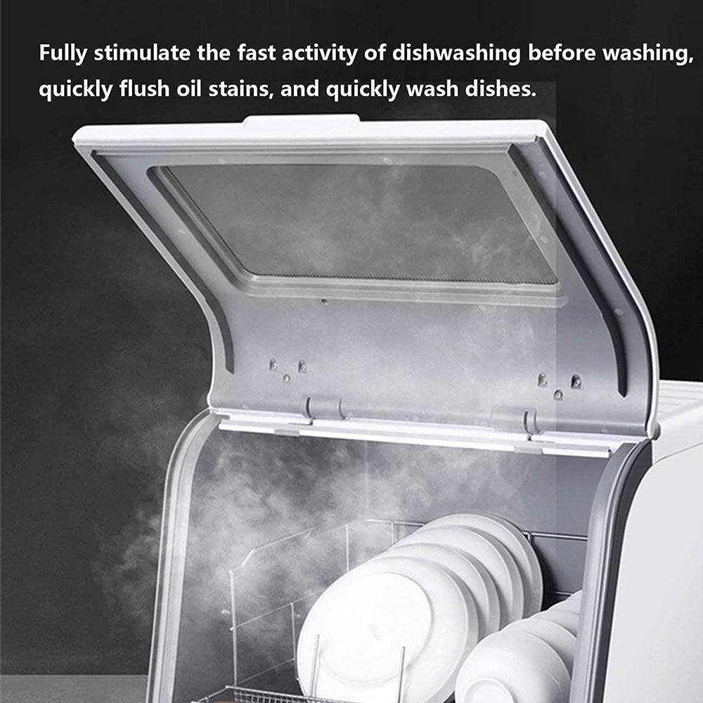 COOLBABY ZRW-XWJ05 360° Flush Cleaning Household Dishwasher with High-Temperature Sterilization - COOLBABY