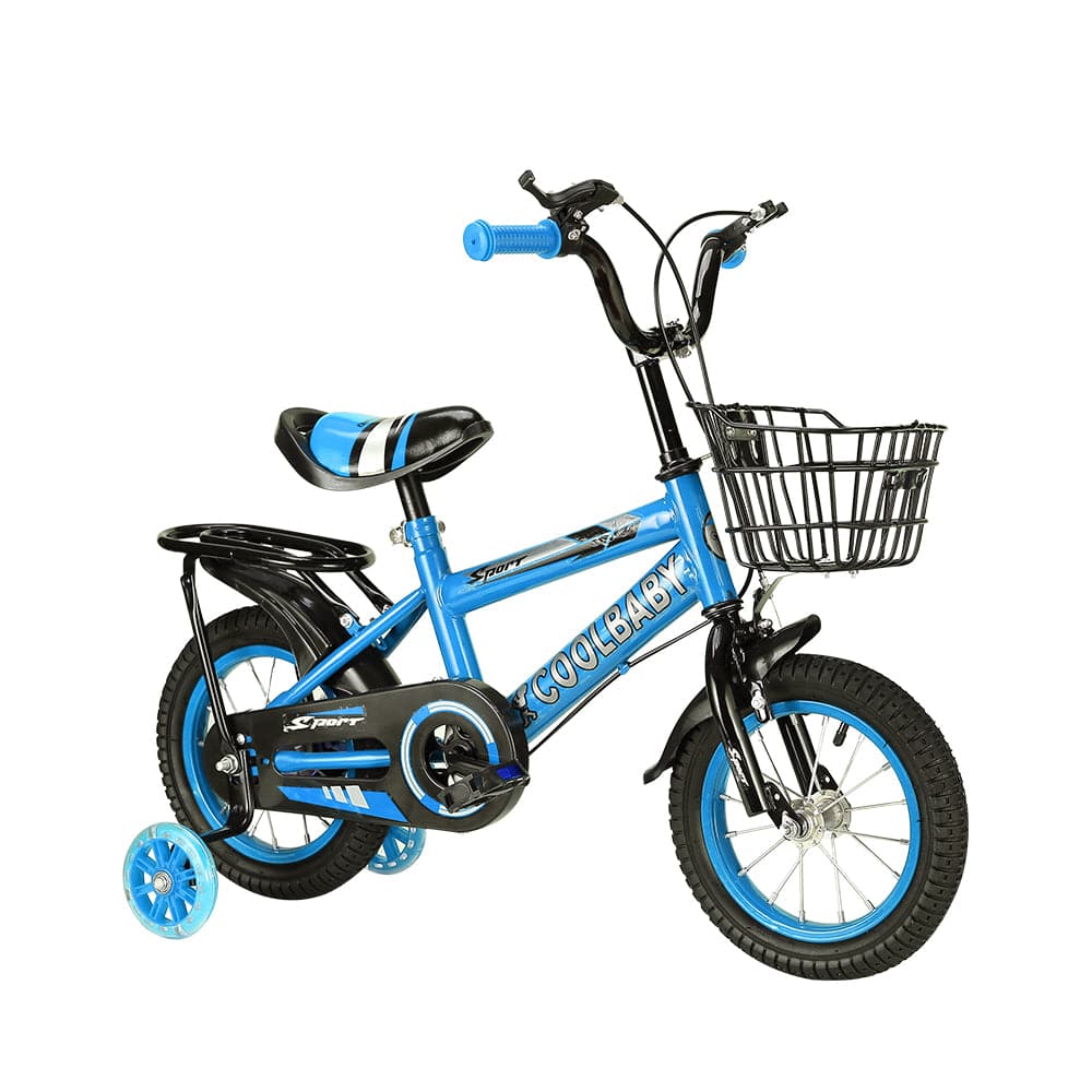 COOLBABY ZXC New children bike 12/16 inch kid bicycle boy and girl bike 3-12 years old riding children bicycle gift Fashion cool bicycle - COOL BABY