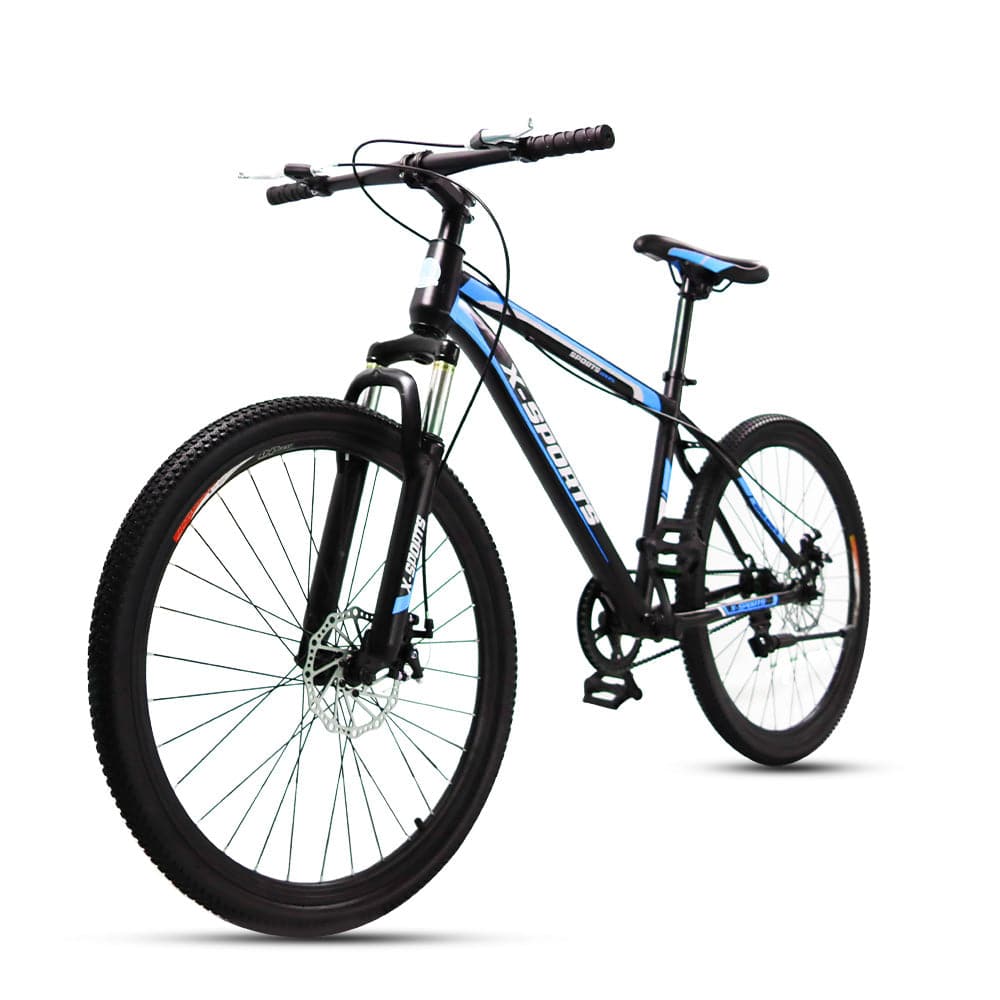 COOLBABY ZXCA6 Mountain Bike 26 inch with Iron mountain frame, Featuring 38mm suspension fork and Disc brake, Anti-Slip Bicycles - COOLBABY