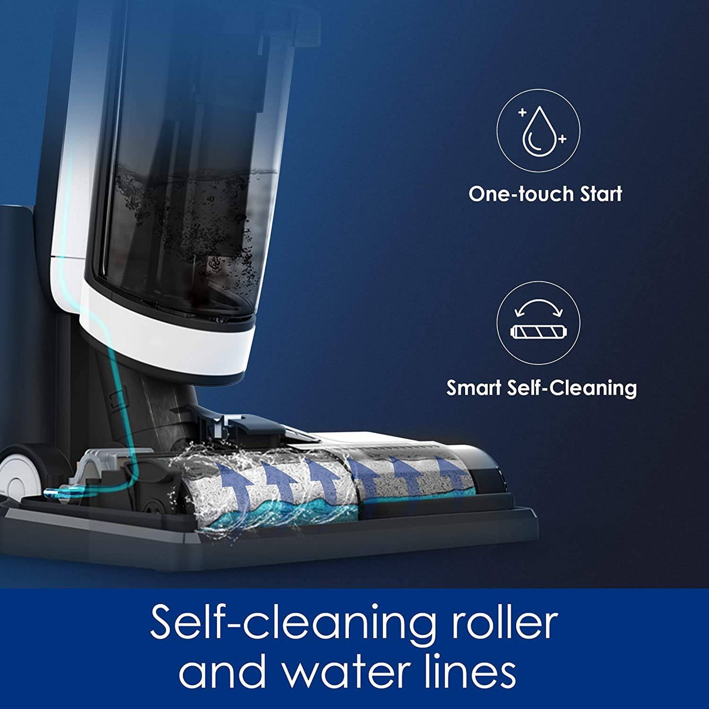 COOLBABY ZZR-XDJ Floor Cleaner, Wet and Dry Vacuum Cleaner - COOLBABY