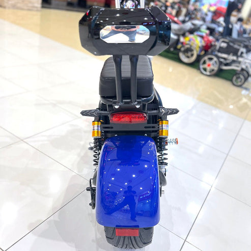 3000W Electric Motorcycle, tyre Double Seat with double battery - COOLBABY