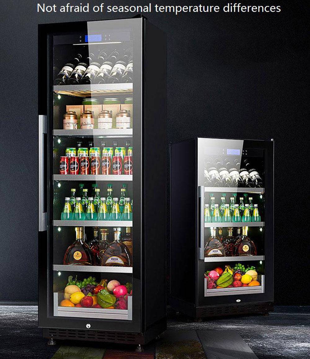 Customizable Eight-Layer Wine Cabinet with Intelligent Refrigeration and Delicate Design - COOLBABY