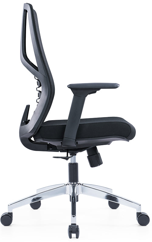 High Back Ergonomic Swivel Chair, Black Mesh Office Chair