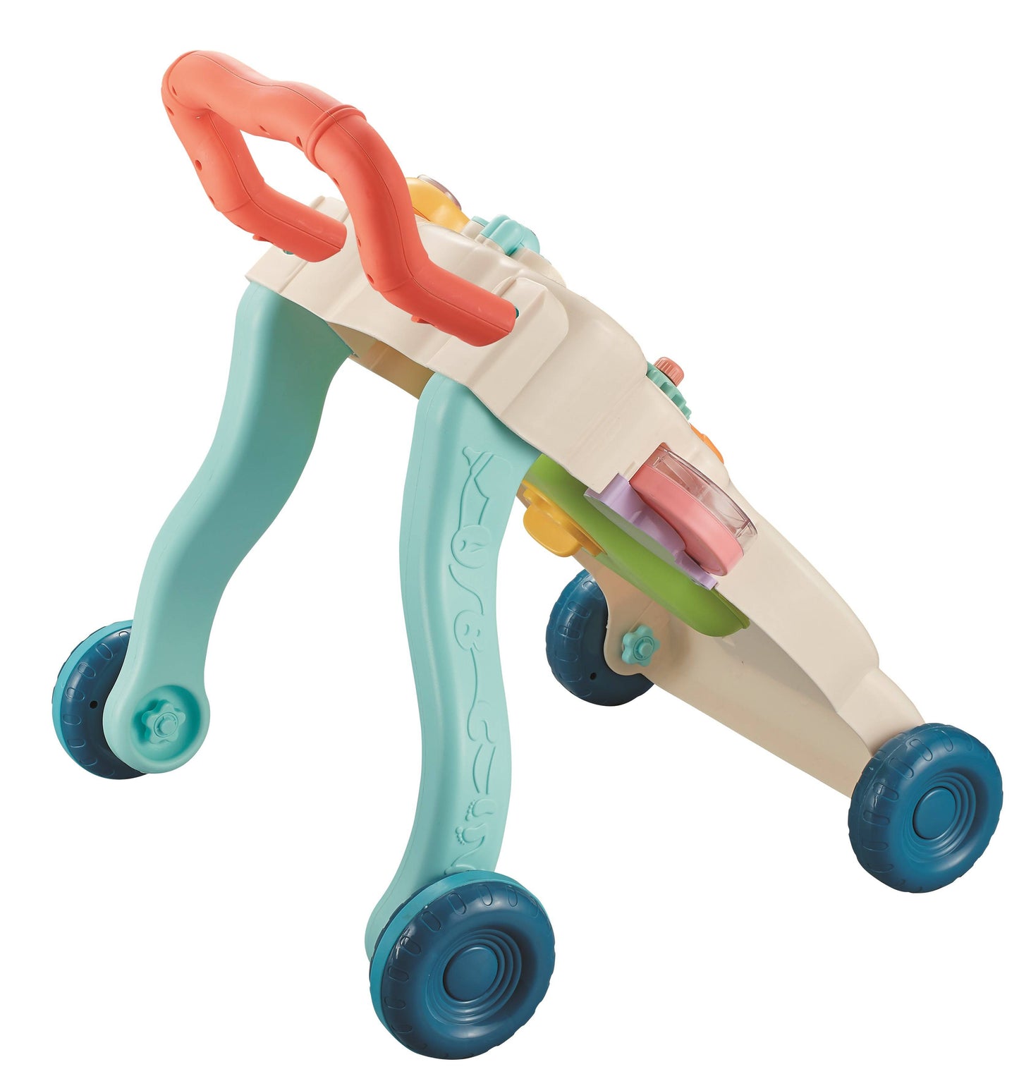 DY999S Cartoon Baby Walker with Music - COOLBABY