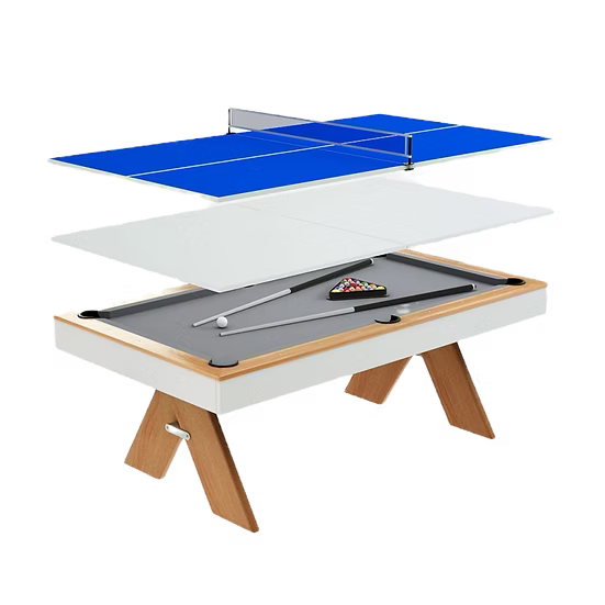 TE-186 Multi-Functional Billiard Table | Pool, Table Tennis & Dining Table UAE