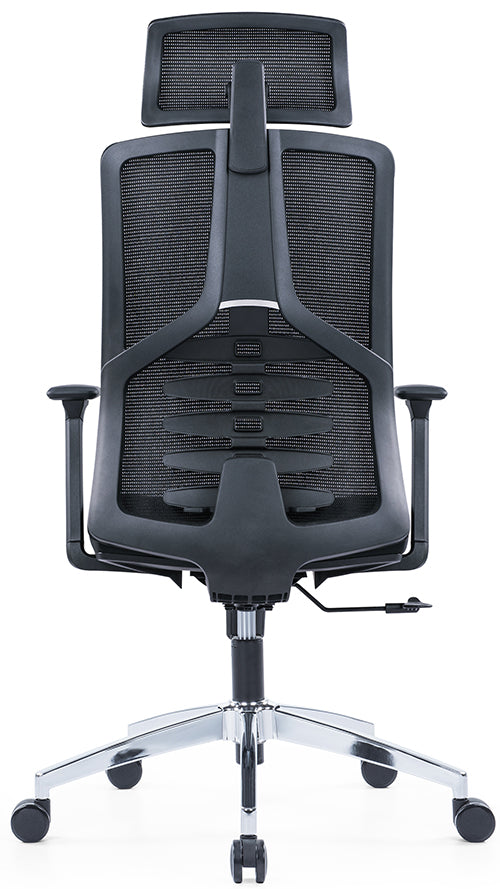 High Back Ergonomic Swivel Chair, Black Mesh Office Chair