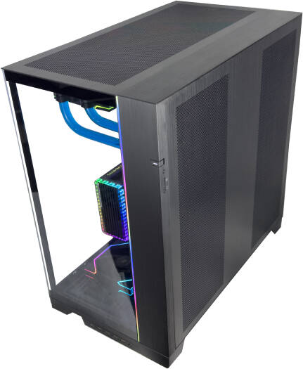 Extreme Custom Water Cooling Gaming PC: AMD Ryzen 9 7950X3D, NVIDIA RTX 4090, 128GB RAM - COOLBABY