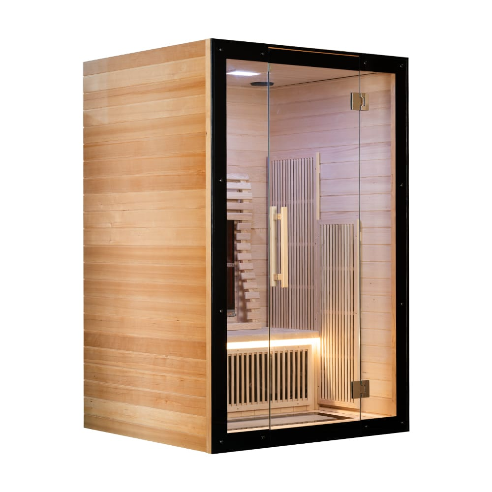 Couple Infrared Sauna With Ceramic Wall Low Emf Far Infrared Heating Panel