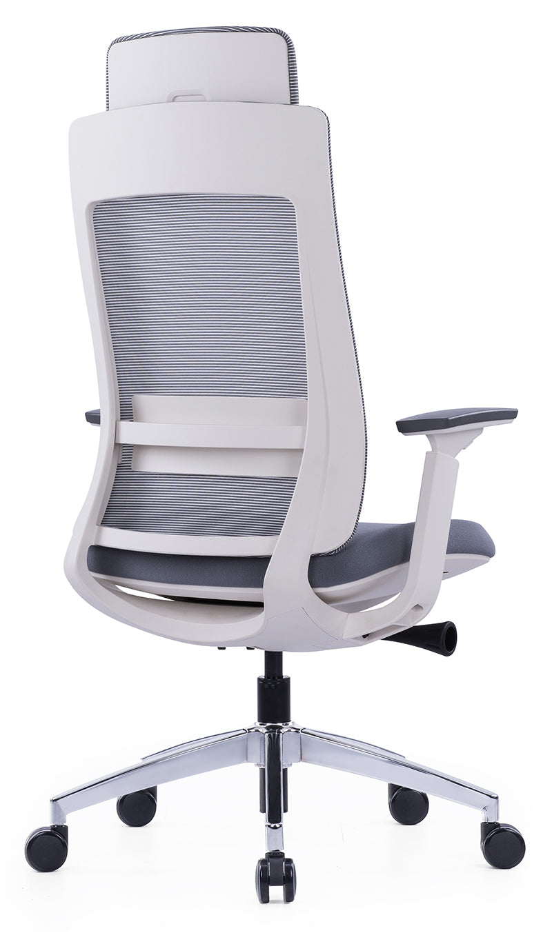 High Back Multifunction Ergonomic Office Chair, Adjustable Headrest, Lumbar Support