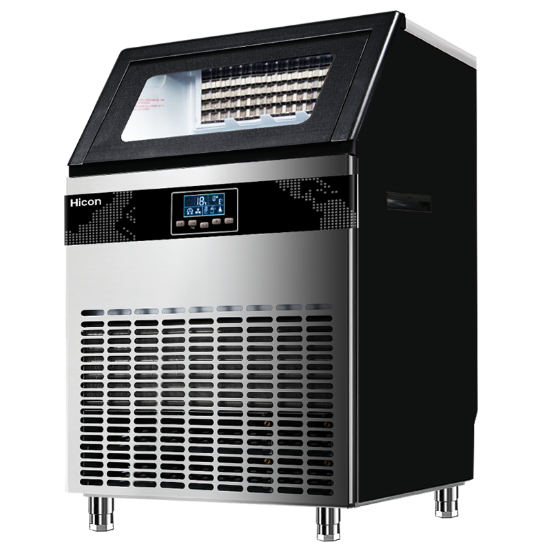 Wellcome Commercial Milk Tea Shop Hotel New Large Ice Machine 120KG Fu Wellcome commercial milk tea shop hotel new large ice machine 120kg fu
