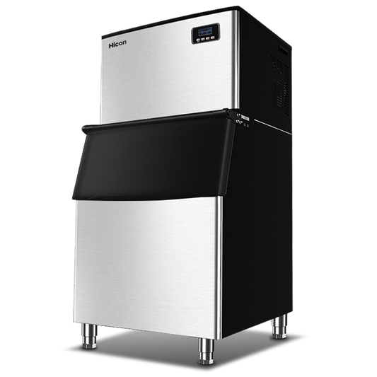 Wellcome split large commercial ice machine with daily output of 250/300 kg milk tea shop restaurant hotel ice machine - COOLBABY