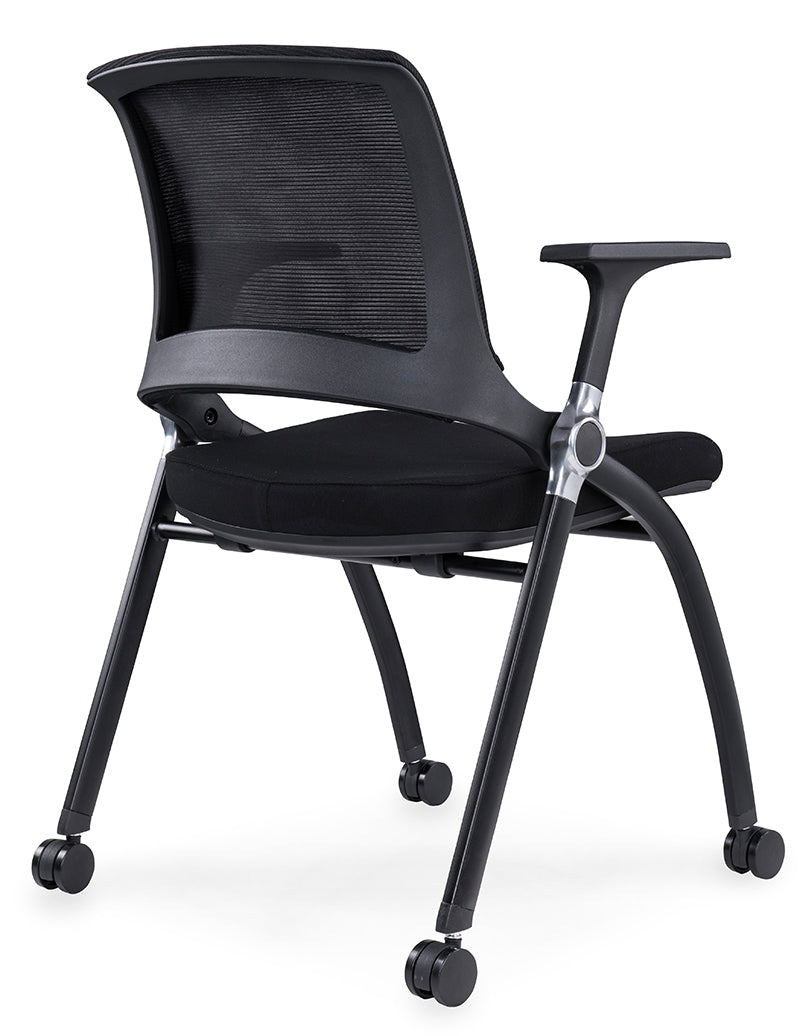 Training Chair with Casters - Black