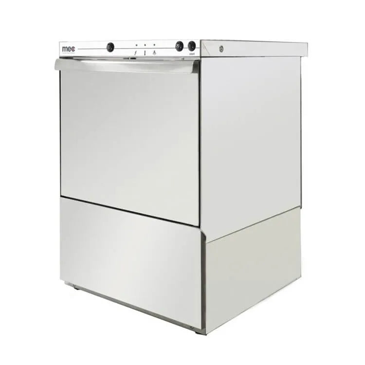 MEC T500 Professional Glass & Dishwasher with Peristaltic Dosing Pump | 500×500mm Rack | Made in Italy