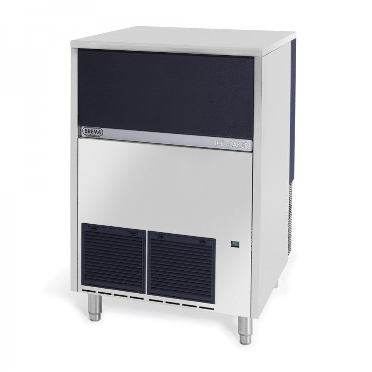 GBI1555 HC Commercial Ice Flaker 155KG/24H – Flake Ice Machine with 55KG Bin, R452A, Made in Italy