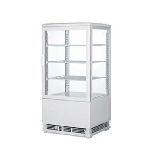 COOLBABY Coldline Showcase Chiller with Stainless Steel Finish & LED Lighting - COOLBABY