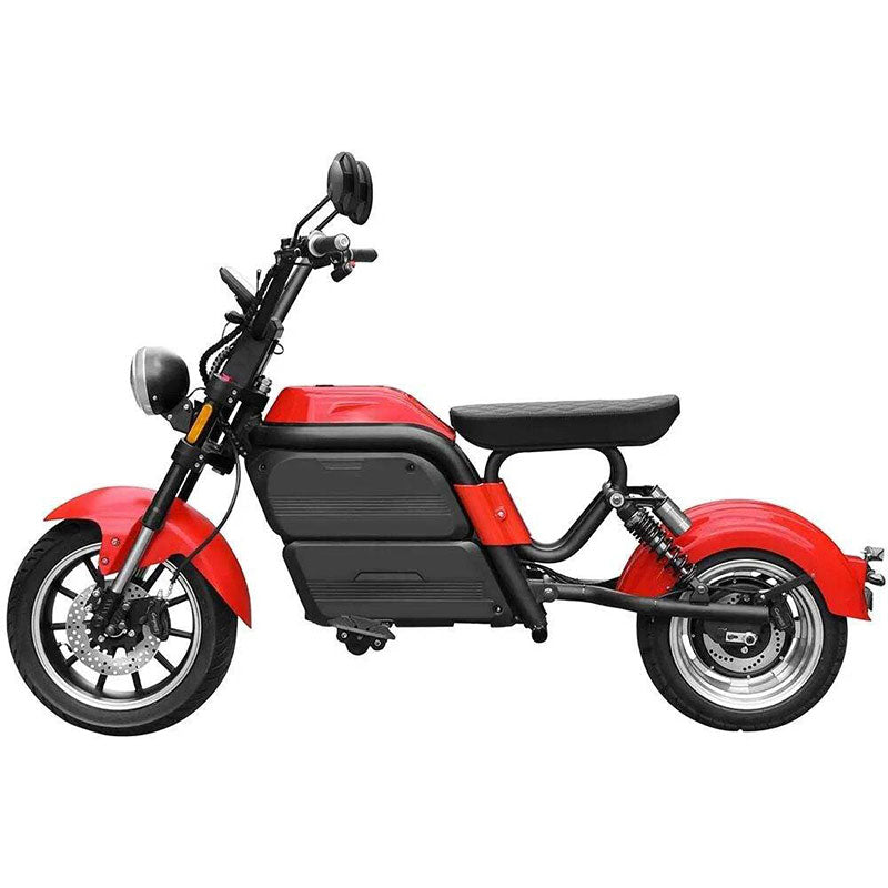 2000w, Approved Long Distance Wide Tyre Electric Scooter with Sidecar - COOLBABY