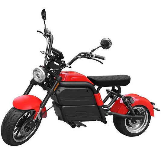 2000w, Approved Long Distance Wide Tyre Electric Scooter with Sidecar - COOLBABY