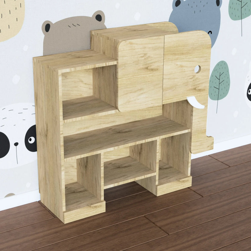 Elephant Shaped Book Shelf - Adorable and Functional Kids Room Décor