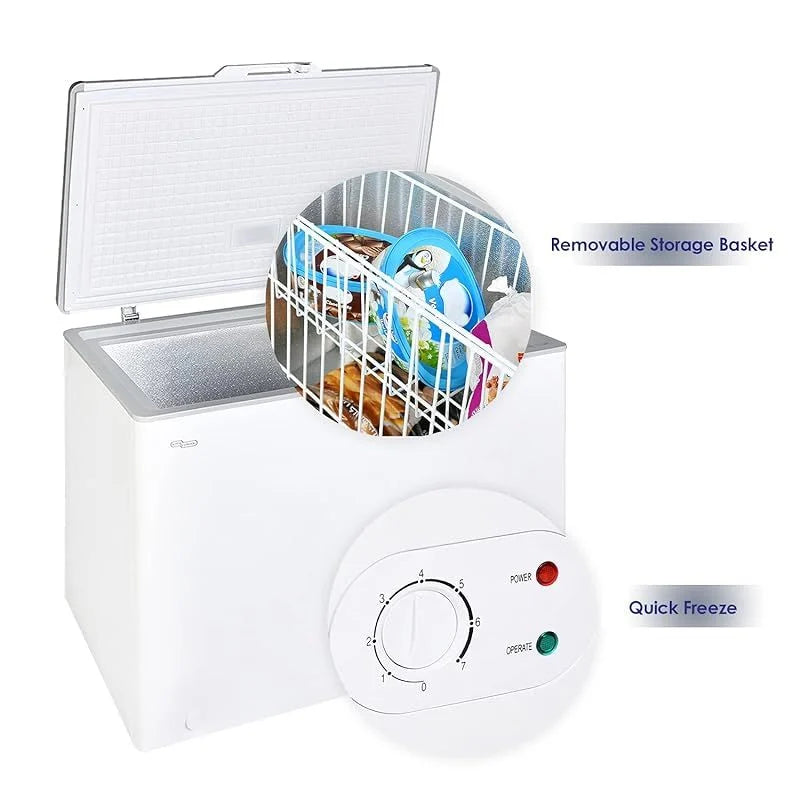 Super General Chest Freezer 350 Litres Large Capacity, This Chest Freezer SGF344H - COOLBABY