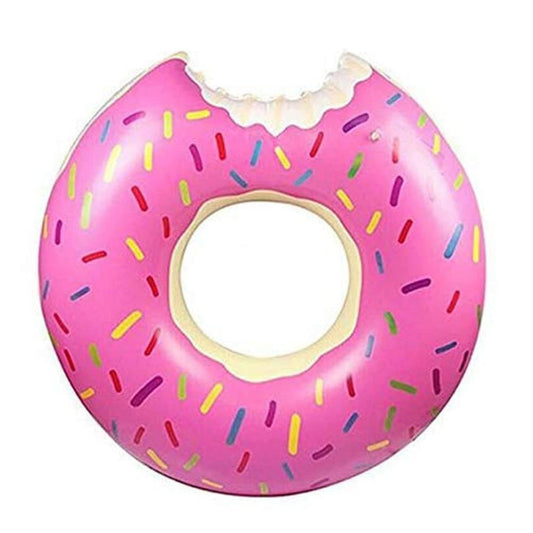 COOLBABY Bear Donut Pool Gigantic Inflatable Float Swimming Jumbo Ring Summer Tube Water Toys - COOL BABY