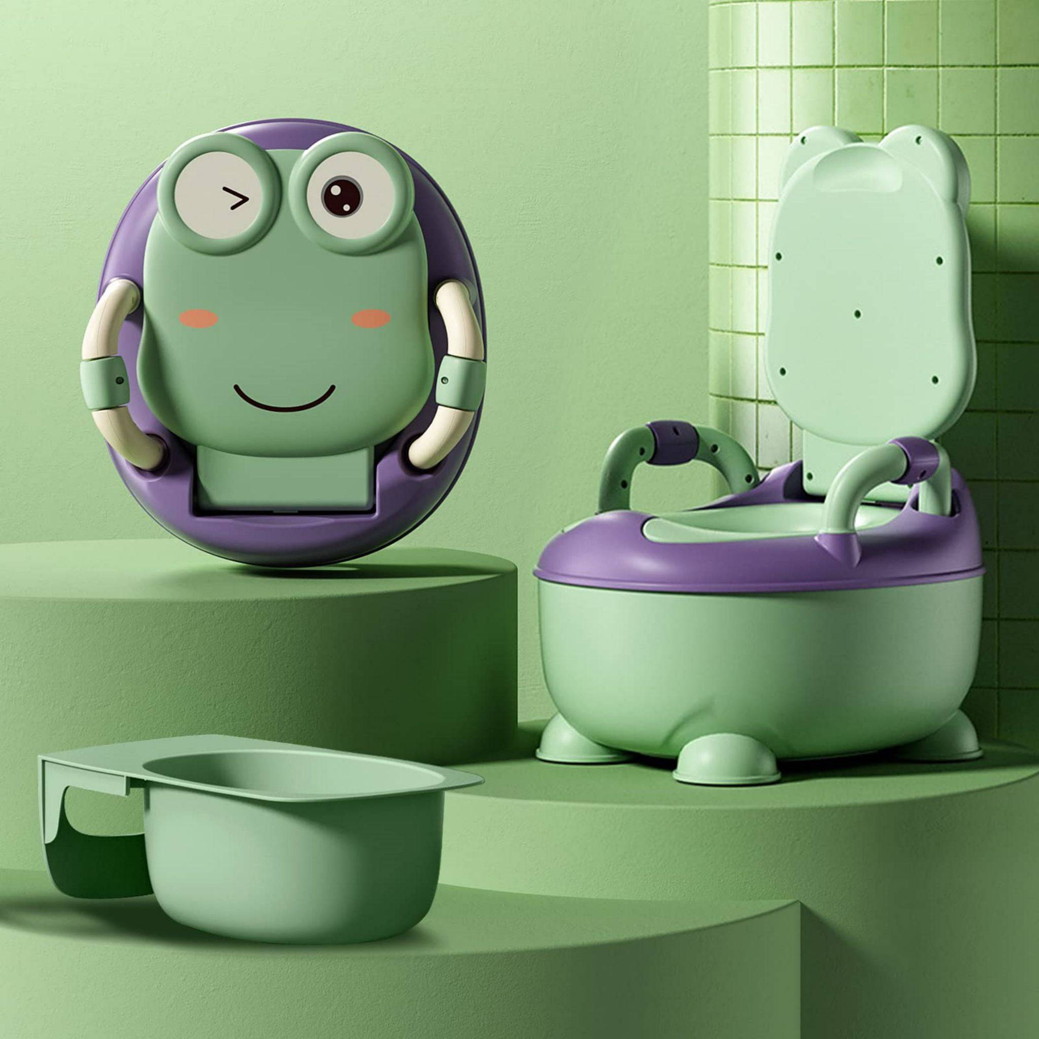 COOLBABY Potty Coach Baby Potty Training, Toddler Potty Chair With Lid ...