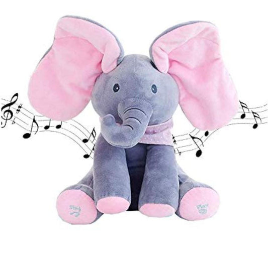 COOLBABY ZJJ0212 Elephant Stuffed Doll Toys Kids Gift Present Boys & Girls - COOL BABY