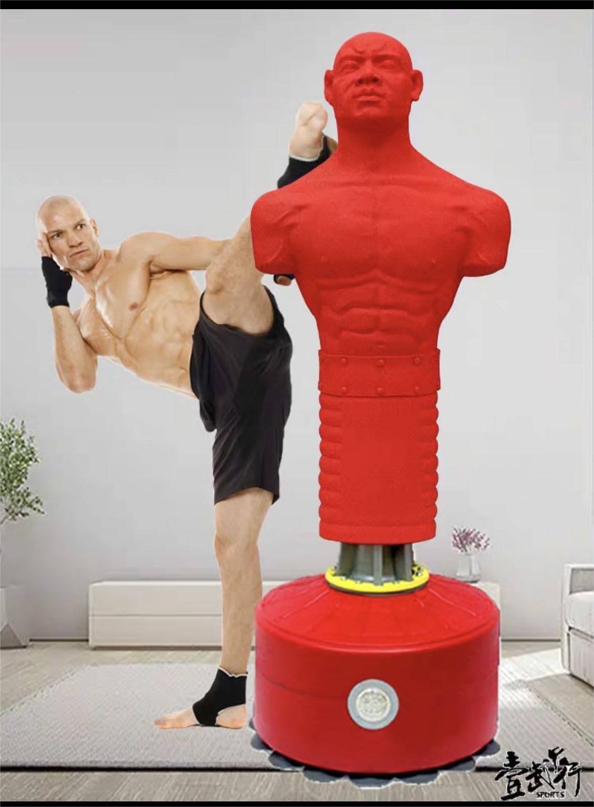 Cool Baby Boxing Dummy, Full Body Boxing Frame, Silicone Punching Bag - COOL BABY