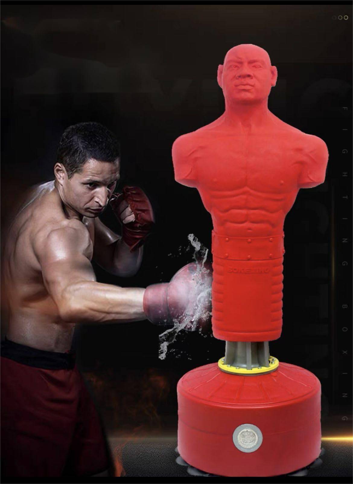 Cool Baby Boxing Dummy, Full Body Boxing Frame, Silicone Punching Bag - COOL BABY