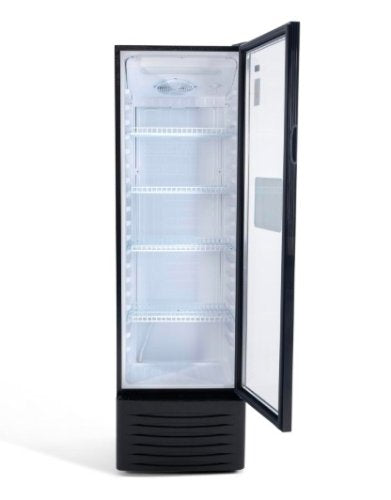 320L Upright Bottle Cooler | Single Door Showcase Chiller with Fan Cooling
