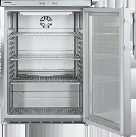 Liebherr FKUv 1663 Under Counter Glass Door Cooler | 130L
