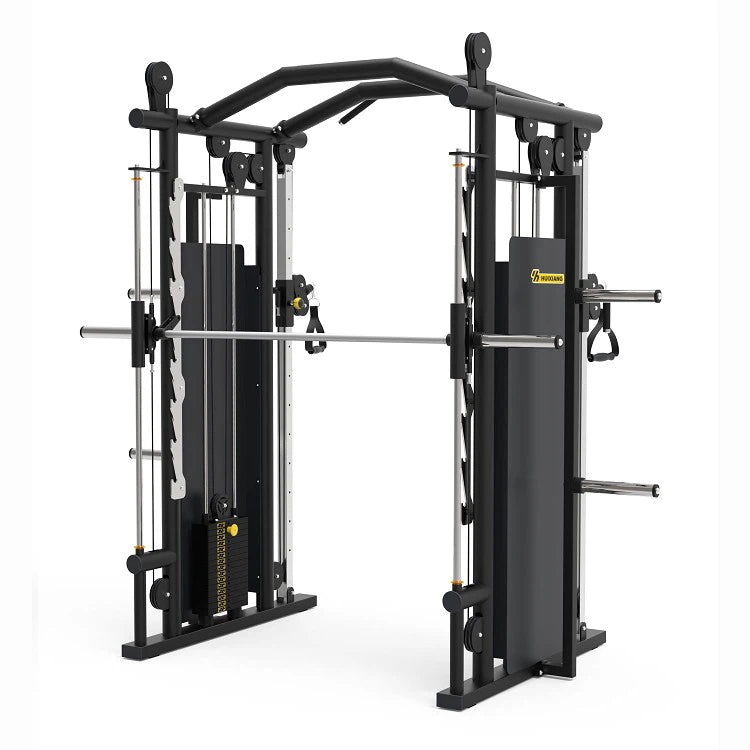 COOLBABY 2-IN-1 Function Squat Trainer HXM-2023: Versatile Home & Gym Fitness Equipment - COOLBABY