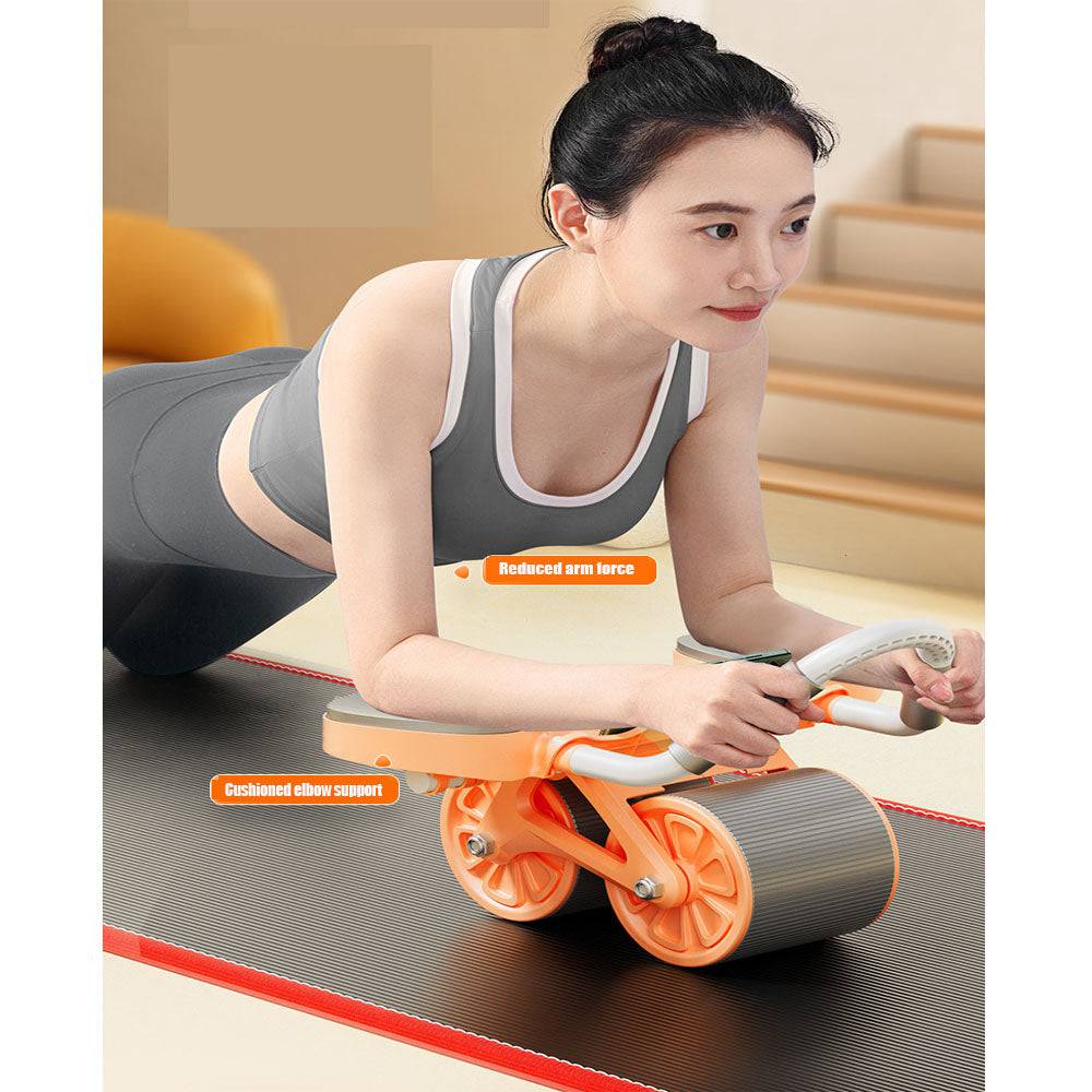 COOLBABY JFQ01 Plank Abdominal Wheel, Ab Roller Wheel With Elbow Support ，Equipment For Abdominal & Core Strength, Ab Workout-JFQ - COOL BABY