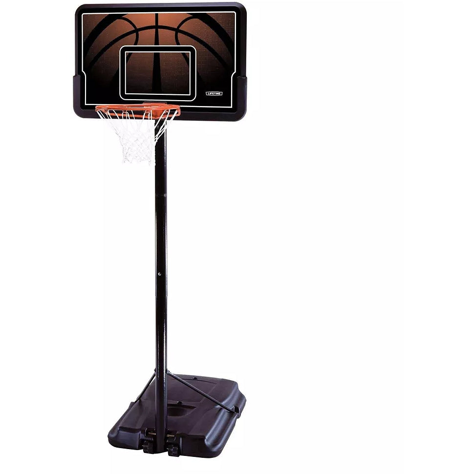 Lifetime Pro Court 44 Inch Portable Basketball Hoop | Outdoor Adjustable Basketball System