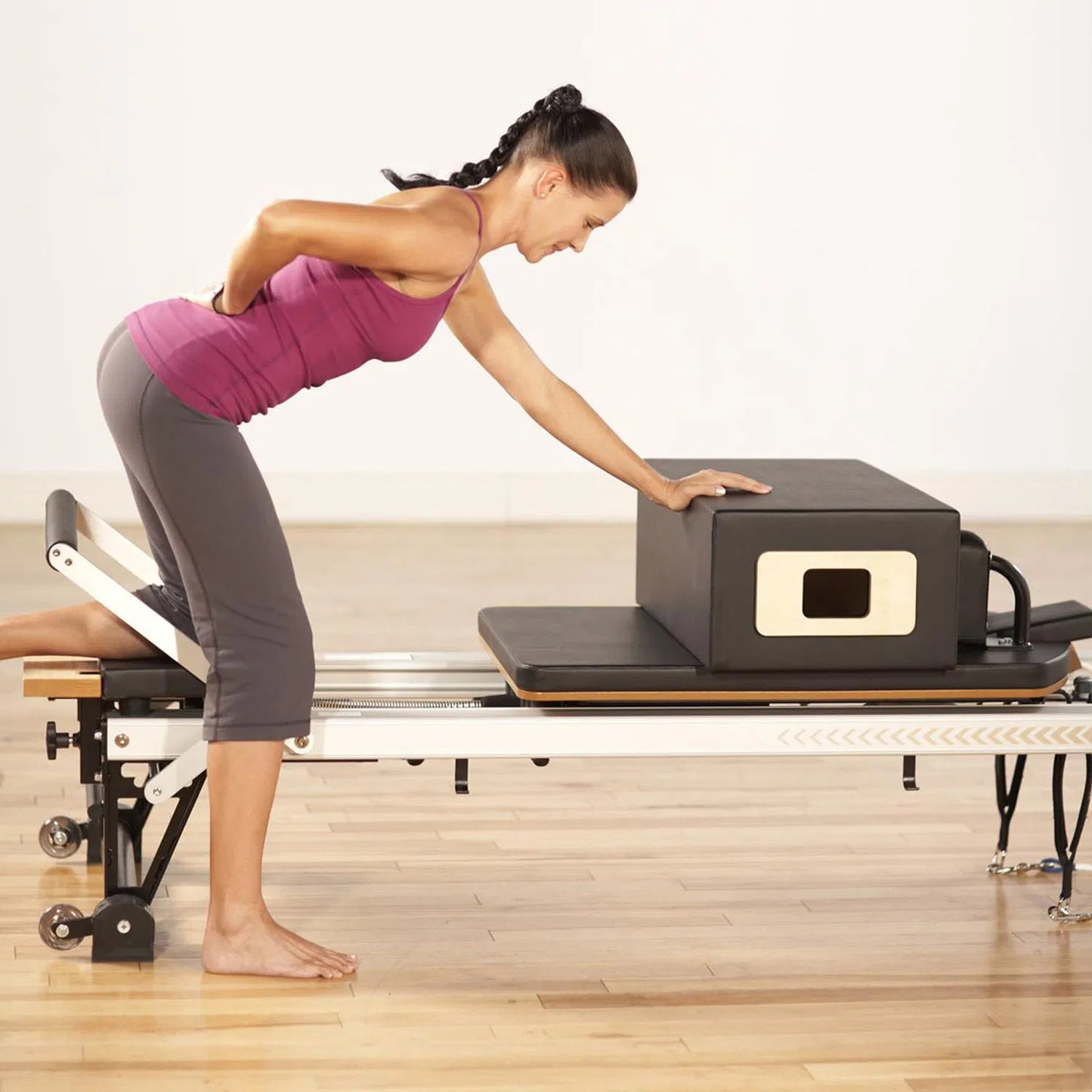 Fitness Equipment Pilates Reformer Aluminum Alloy Core Bed for Training