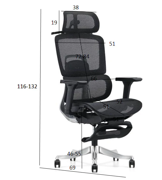 Ergonomic chair Computer chair sitting for a long time is not tiring staff office chair lift esports chair comfortable Lounge chair