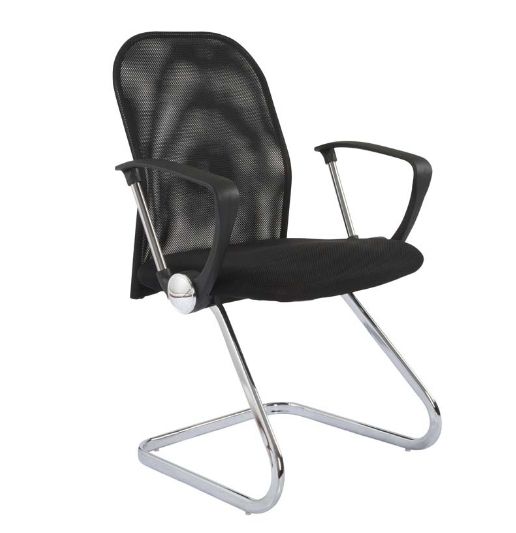 Visitors Chair Black Mesh - COOLBABY