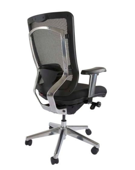 Medium Back Ergonomic Mesh Chair Black - COOLBABY