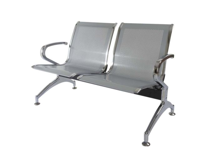 2 Seater Metal Bench, For Large Waiting Areas - COOLBABY