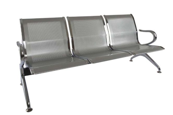 3 Seater Metal Bench, For Large Waiting Areas - COOLBABY