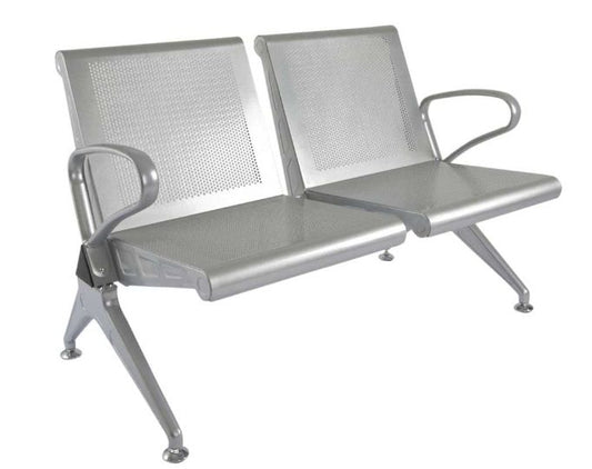 2 Seater Metal Bench For Waiting - COOLBABY