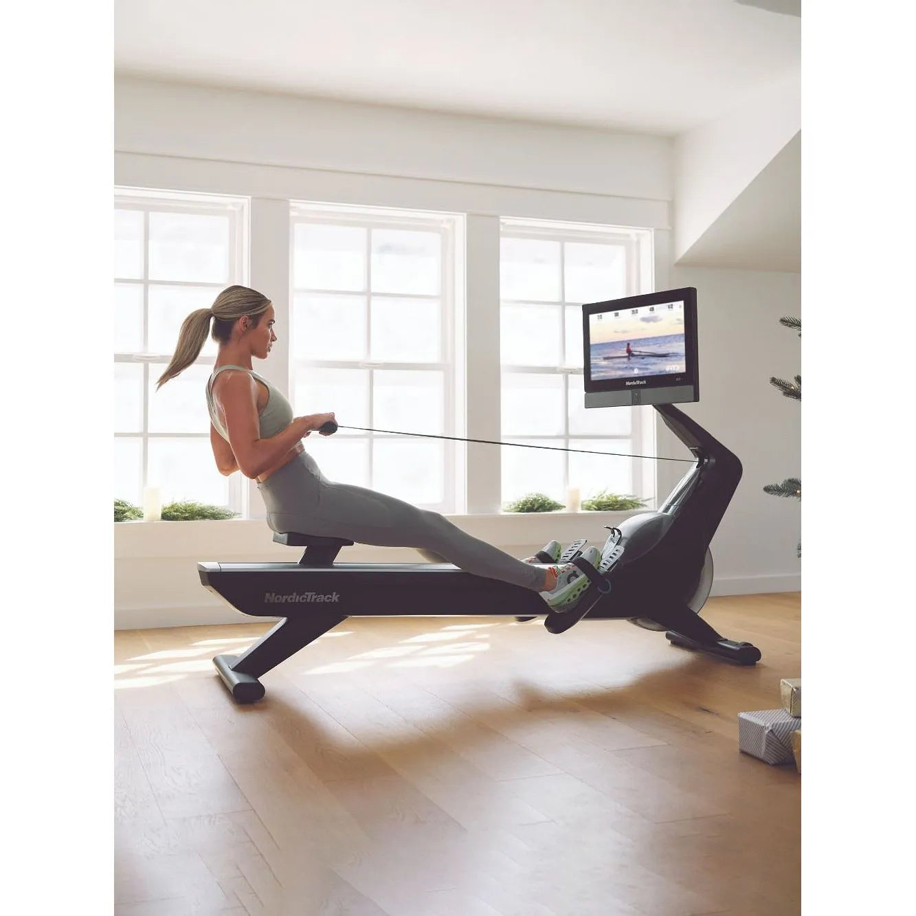 NordicTrack RW900 Rower 2023 | 22" HD Touchscreen, iFIT Workouts, 26 Resistance Levels - COOLBABY