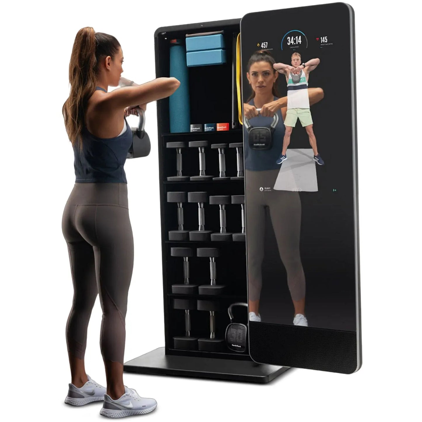 NordicTrack Vault: Interactive Trainer with HD Touchscreen, iFIT Workouts, and Full Accessory Kit - COOLBABY