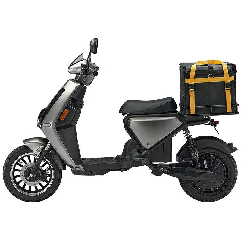 Powerful Electric Motorcycle Adult Battery Powered Electric Mopeds Scooter with Pedals - COOLBABY