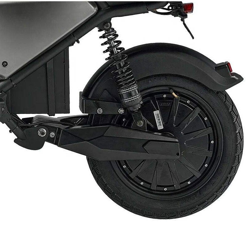 Powerful Electric Motorcycle Adult Battery Powered Electric Mopeds Scooter with Pedals - COOLBABY